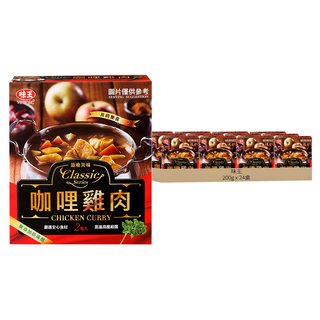 味王 咖哩雞肉調理包, 200g, 24盒