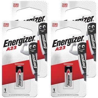 勁量 Energizer A23 12V 汽車遙控器電池, 1顆, 4顆