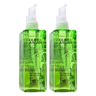 熊野 DEVE 橄欖和澳洲堅果植萃 卸妝油, 200ml, 2瓶