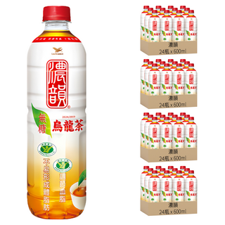 濃韻 烏龍茶 無糖 雙重認證 品質保障 茶香濃郁 口感豐富 搭配美食, 600ml, 96瓶