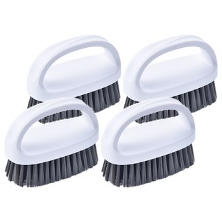 Quasi 淨濼洗衣刷 小 9.8 x 7 x 5cm, 4個, 白色