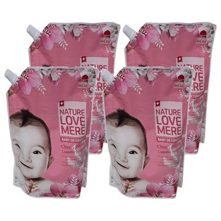 NATURE LOVE MERE 林貝兒 抗臭洗衣精, 1.3L, 4包