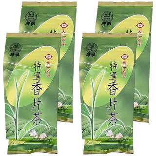 天仁茗茶香片 清新茉莉花香 口感甘醇順口 獨立包裝方便攜帶, 187.5g, 4入