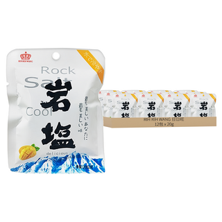 日日旺 芒果岩鹽糖, 20g, 12包, 12袋