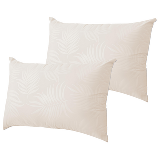 BUHO 布歐可水洗舒眠抗菌機能枕台灣製 暖米杏, 74 x 45cm, 2個