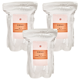 樂活E棧 巴西果香咖啡粉 半磅, 咖啡粉, 227g, 3包