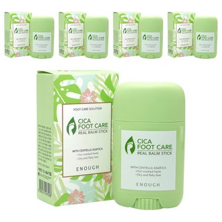 ENOUGH 積雪草護足膏 乾裂腳跟護理, 1入, 5個, 20g