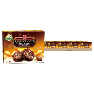 義美 杏仁巧克力酥片 牛奶巧克力, 280g, 20盒
