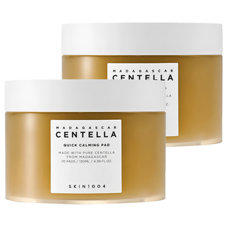 SKIN1004 馬達加斯加積雪草急速舒緩棉片 130ml, 70片, 2罐