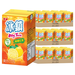 TAISUN 泰山 冰鎮檸檬紅茶, 250ml, 72入