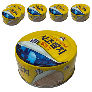 SAJO 鰹魚罐 黃色, 6罐, 100g