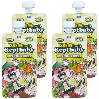 沙發馬鈴薯 吃軟飯貓咪主食餐包- 方便攜帶 富含Omega3 關節保健 適口性佳, 野營雞蛙, 60g, 4入