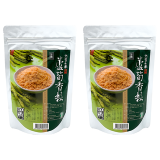 臺南將軍區農會 蘆筍香鬆, 2包, 220g