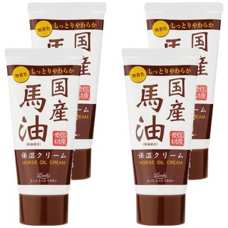 Loshi 樂絲 日本國產馬油極潤護手霜, 4個, 45g