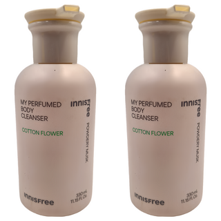 INNISFREE 我的香氛沐浴乳 棉花, 330ml, 2瓶