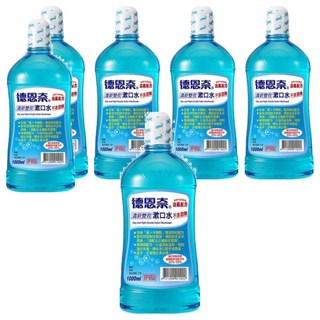 Day and Night 德恩奈 清新雙效漱口水 含氟, 1L, 6瓶