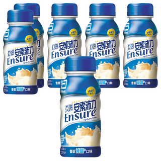 Abbott 亞培 Ensure 安素 沛力優蛋白配方 香草減甜口味, 237ml, 6瓶