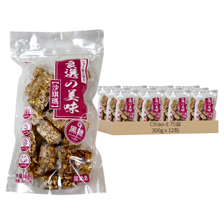 Chiao-E 巧益 沙琪瑪 黑糖, 300g, 12包