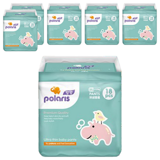 polaris Pangpang 超薄褲型紙尿布 17~21kg, 3XL, 108片