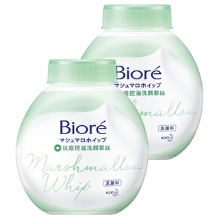 Biore 蜜妮 台灣公司貨 洗顏慕絲 抗痘控油 更替瓶, 160ml, 2件