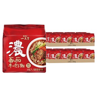 維力 一度贊 蕃茄牛肉麵 185g, 24包