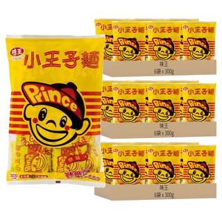 味王 小王子麵 原味, 300g, 18袋