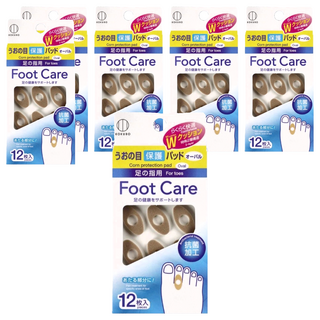 KOKUBO 小久保 足部軟墊雞眼保護墊 12片, 6盒, 4.5 x 3cm