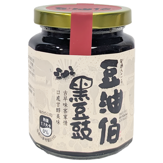 豆油伯 黑豆豉, 古早味客家美味，280g, 1罐