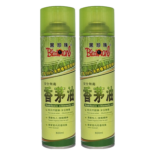 BlackPearl 黑珍珠 香茅油 600ml, 1入, 2個