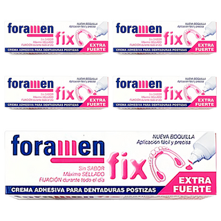 foramen 假牙黏著劑 45g, 1入, 5條