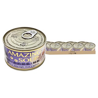 Catuna ATTUNA 精宴雞湯罐 貓用, 雞肉 + 白肉鮪魚 + 鮭魚, 170g, 24罐