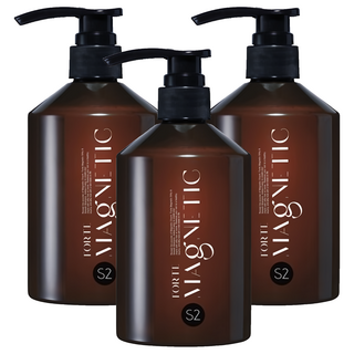 台塑生醫 FORTE Magnetic S2 柔順洗髮精, 3瓶, 500g