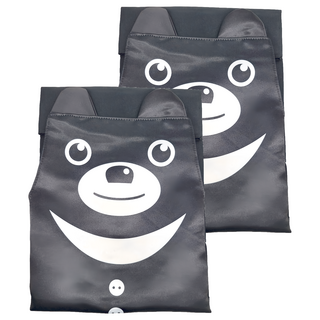 熊圓 台灣黑熊圍裙，尺寸72x80cm, LJ-013, 2件