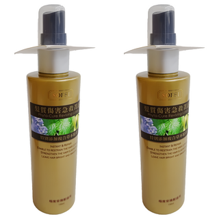 SOFEI 舒妃 髮質傷害急救菁露 免沖洗, 150ml, 2瓶