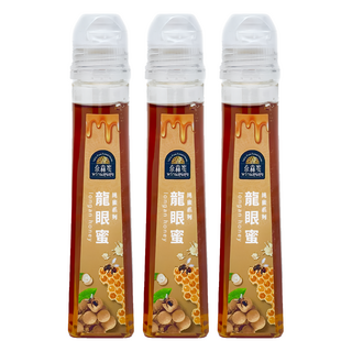 泰森蜜 龍眼蜜純正天然 口感香醇濃郁 小瓶裝方便攜帶 送禮自用皆宜, 130g, 3瓶