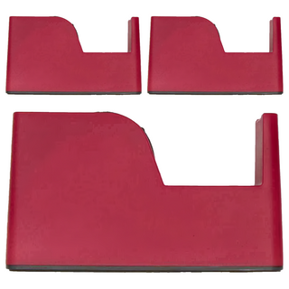 ABEL 力大牌 澄靜 輕快切專利膠台 03944, 紅色, 3個