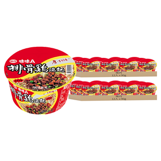 味丹 味味A 排骨雞湯麵 90g, 24入