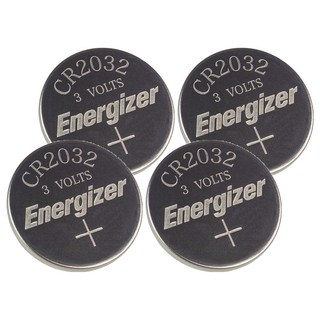 Energizer 勁量 鈕扣型鋰電池 2032 3V, 1個, 4個