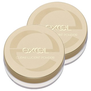 日本 excel 光感透亮蜜粉 03明亮裸膚N 20g，含微粒子珍珠, 2件