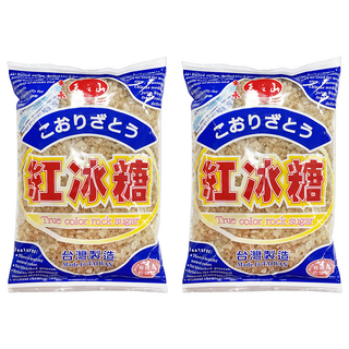 東承 天之山 紅冰糖，天然原色，台灣製造, 1kg, 2包