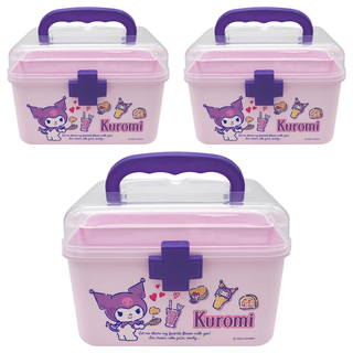 Sanrio 三麗鷗 酷洛米醫藥箱, 紫色, 3個