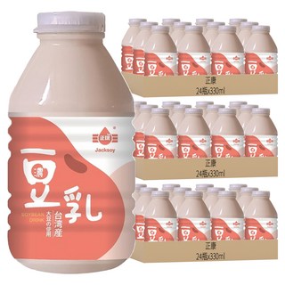 正康 Jacksoy 濃豆奶, 330ml x 24瓶, 72瓶