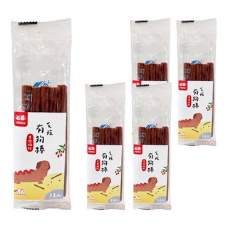 毛孩食務所 毛孩有狗棒 5支, 羊肉 + 枸杞, 30g, 5包