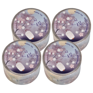 德德小品集 燙金和紙膠帶 30mm x 3m, 一日之櫻, 4個