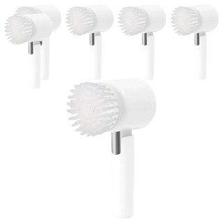 ibits 智能電動多功能無線清洗刷 白色 IPX7防水 家用清潔好幫手, 6個