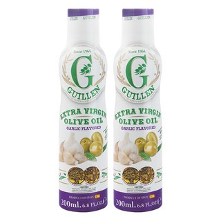 GUILLEN 特級初榨蒜味橄欖油 噴霧式 西班牙原裝進口, 200ml, 2瓶