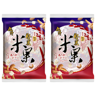 丸什 米果堅果 香辣, 160g, 2包