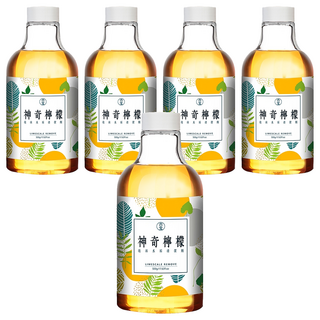 SOAPBERRY 古寶無患子 檸檬泡沫水垢清潔劑補充瓶 | 浴室清潔劑 天然配方, 500g, 5瓶