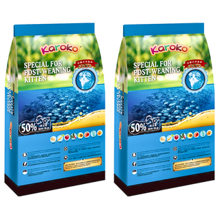 karoko 樂果 幼貓 乾飼料, 雞肉, 1.2kg, 2袋