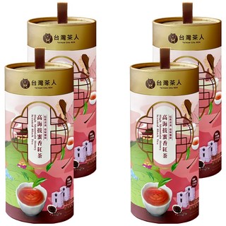 台灣茶人 100% 好茶 高海拔蜜香紅茶, 50g, 2包, 4罐